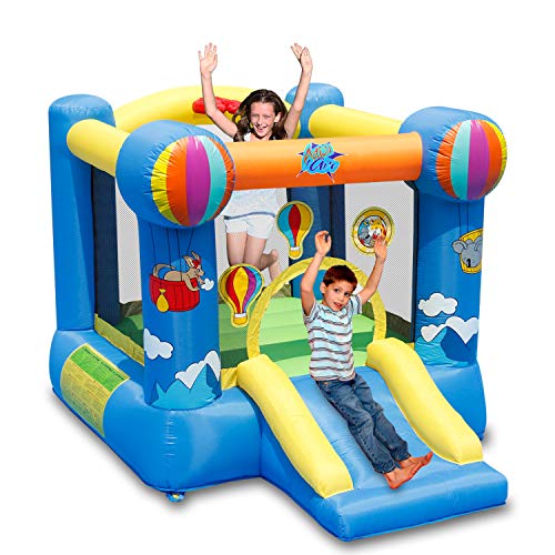 ACTION AIR Bounce House, Inflatable Bouncer with Air Blower